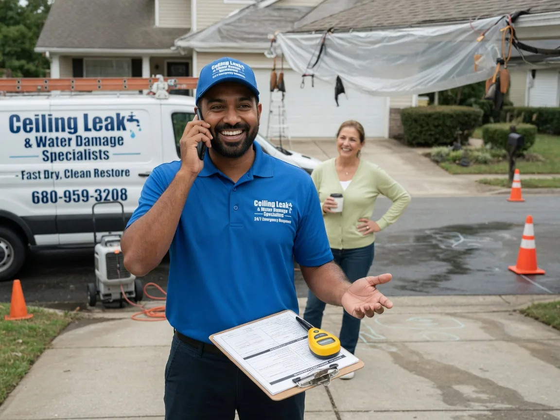 Ceiling Leak Cleanup Sherwood, TN FAQs